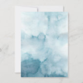 Tropische oceaan walvis bruiloft uitnodigingen (Achterkant)