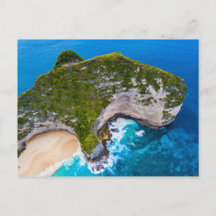 Tropische oceaanbedekking briefkaart