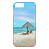 Tropische oceaanbedekking landschap Case-Mate iPhone case (Achterkant)