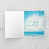 TROPISCHE OCEAANDROMEN Dank U Bedankkaart (Binnen)