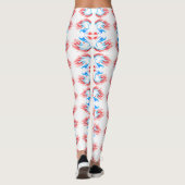 Tropische oceaanvis ~ Exotisch aquatisch Zee leven Leggings (Achterkant)