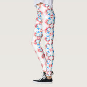 Tropische oceaanvis ~ Exotisch aquatisch Zee leven Leggings (Links)