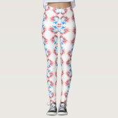Tropische oceaanvis ~ Exotisch aquatisch Zee leven Leggings (Voorkant)