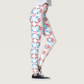 Tropische oceaanvis ~ Exotisch aquatisch Zee leven Leggings (Rechts)