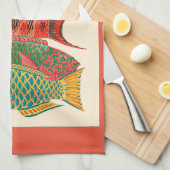  tropische oceaanvissen theedoek (Quarter Fold)