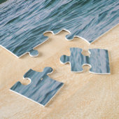 Tropische Ocean Beach Wave in Sunlight Puzzle Legpuzzel (Zijkant)