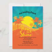 Tropische ochtend uitnodiging (Voorkant)