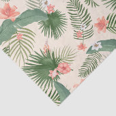 Tropische Oerwouden en bloemen Tissuepapier (Detail)