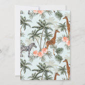 Tropische Oerwouden | Vier Ever Wild Kaart (Achterkant)