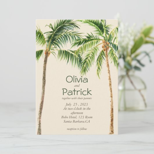 tropische oerwouden waterverf tropische  (Staand voorkant)