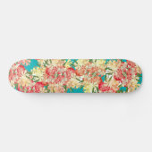 Tropische Oleander Bloem Bloemen Eiland Skateboard (Horizontaal)