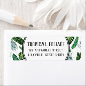 Tropische oliepalm laat Planten terugkeren Etiket (Insitu)