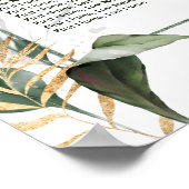 Tropische olierijke weddenschappen poster (Hoek)