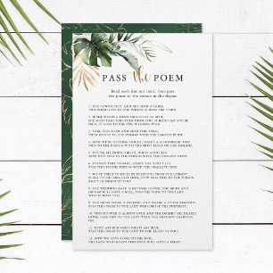 Tropische olievlek geeft het gedicht Vrijgezellenf