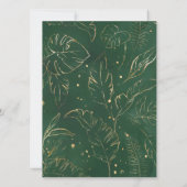 Tropische olievlek geeft het gedicht Vrijgezellenf Kaart (Achterkant)