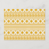 Tropische olievlek Tiger Gold Wilde op een dag Uitnodiging Briefkaart (Achterkant)