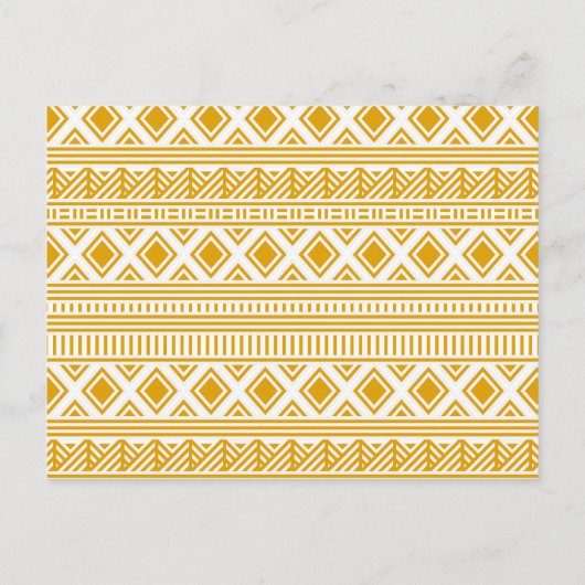 Tropische olievlek Tiger Gold Wilde op een dag Uitnodiging Briefkaart (Achterkant)