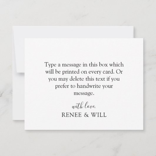 Tropische olievlek zwart & goudgeometrisch bedankkaart (Achterkant)