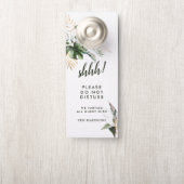 Tropische olievlekken Groene Bouw storen niet Deurhanger (Op knop)