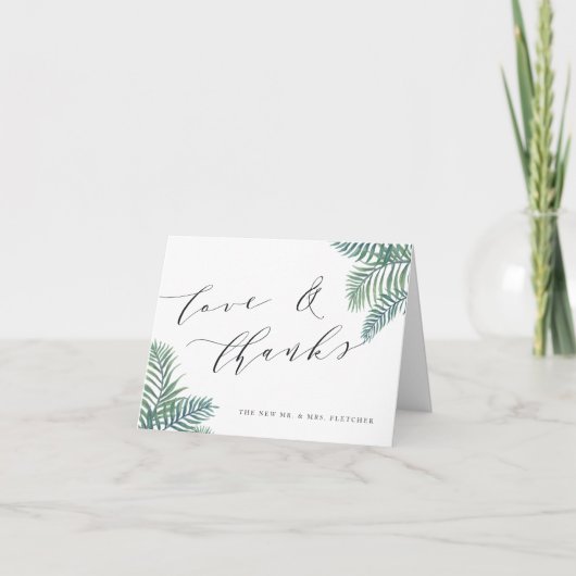 Tropische olievloeistocht bedankt (Voorkant)