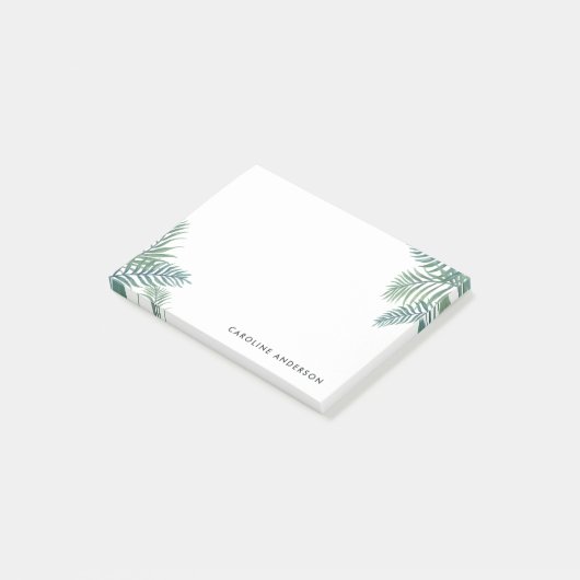 Tropische olievloeistof op maat post-it® notes (Schuin)