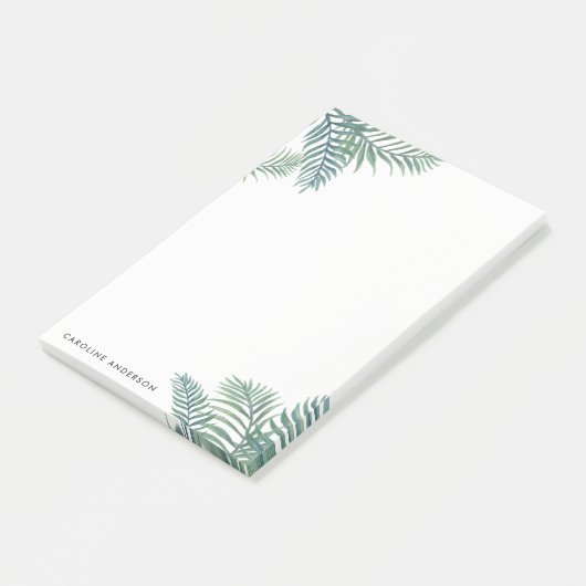 Tropische olievloeistof op maat post-it® notes (Schuin)