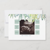 Tropische olievloeistof Ultrasound Dank u wel Bedankkaart (Voorkant)