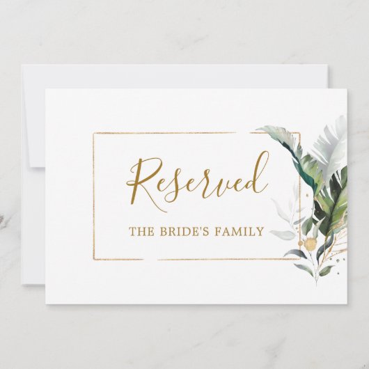 Tropische olievloeistoornis Gold Green Reserved Si (Achterkant)