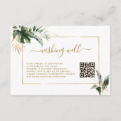 Tropische olievloeistoornis met QR-code Informatiekaartje (Voorkant)