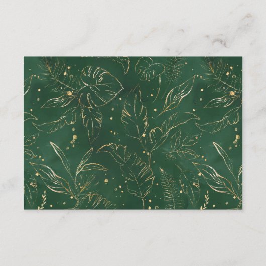 Tropische olievloeistoornis met QR-code Informatiekaartje (Achterkant)