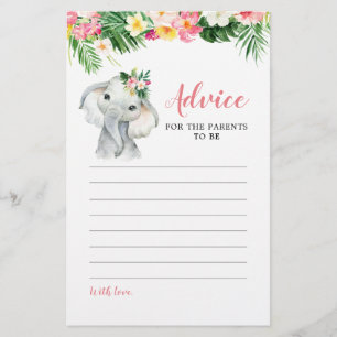 Tropische olifant meisje advies voor ouders