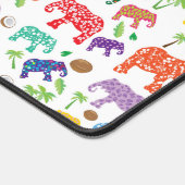 Tropische olifanten bureaumat (Hoek)