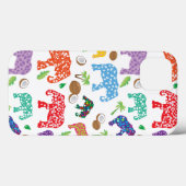 Tropische olifanten Case-Mate iPhone case (Achterkant (horizontaal))