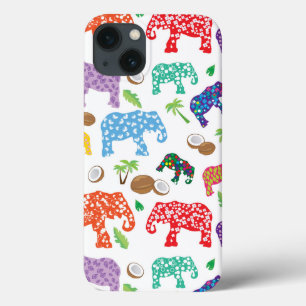 Tropische olifanten Case-Mate iPhone case
