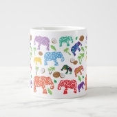 Tropische olifanten grote koffiekop (Voorkant)