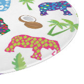 Tropische olifanten snijplank (Hoek)