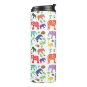 Tropische olifanten thermosbeker (Gedraaid links)