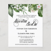 Tropische olifanten van het Spaanse huwelijk Nuest Flyer (Voorkant)