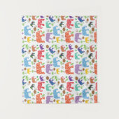 Tropische olifanten wandkleed (Voorkant)