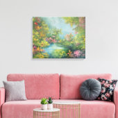 Tropische onderdrukking 1993 canvas afdruk (Insitu (Woonkamer))