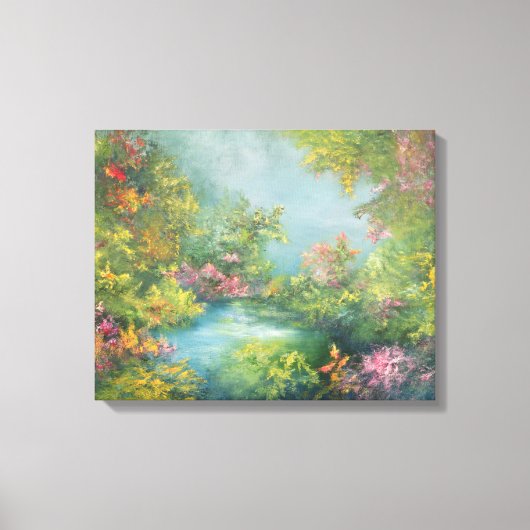 Tropische onderdrukking 1993 canvas afdruk (Voorkant)