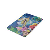 Tropische onderwaterscène badmat (Gekanteld)