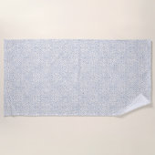 Tropische onderwaterscène strandhanddoek strandlaken (Voorkant)