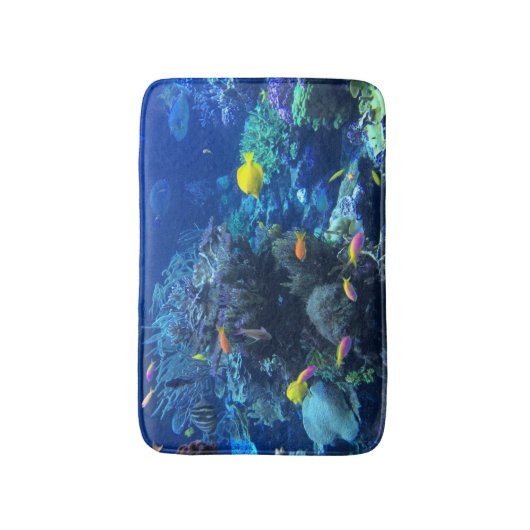 Tropische onderwatervis badmat (Voorkant Verticaal)