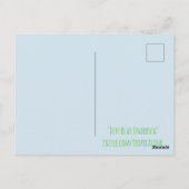 Tropische onderzeese vissen briefkaart (Achterkant)