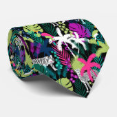 Tropische, onteigende tuin grote katten stropdas (Opgerold)