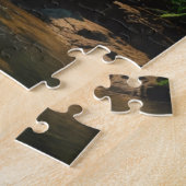 Tropische ontsnapping - Deep Oerwoud Waterval Puzz Legpuzzel (Zijkant)