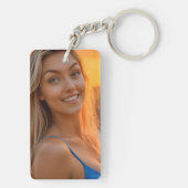 Tropische ontsnapping van Helena: gelukzaligheid a Sleutelhanger (achterkant)