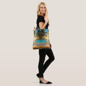 Tropische ontsnapping Zonsondergang Tote Bag (Op model)