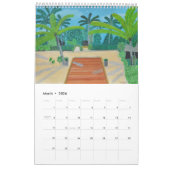 Tropische ontsnappingskalender kalender (Mar 2026)